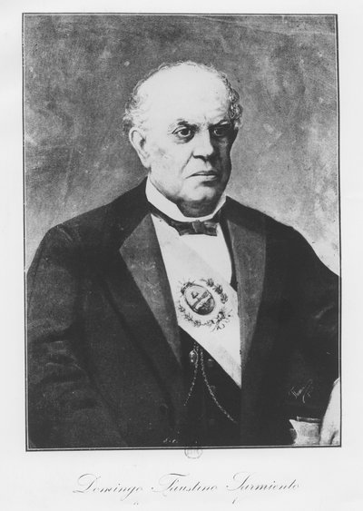 Domingo Faustino Sarmiento by French School